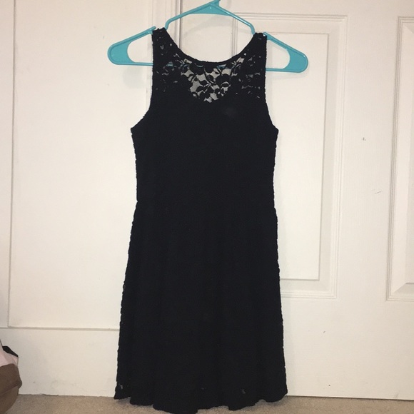 black lace dress for kids